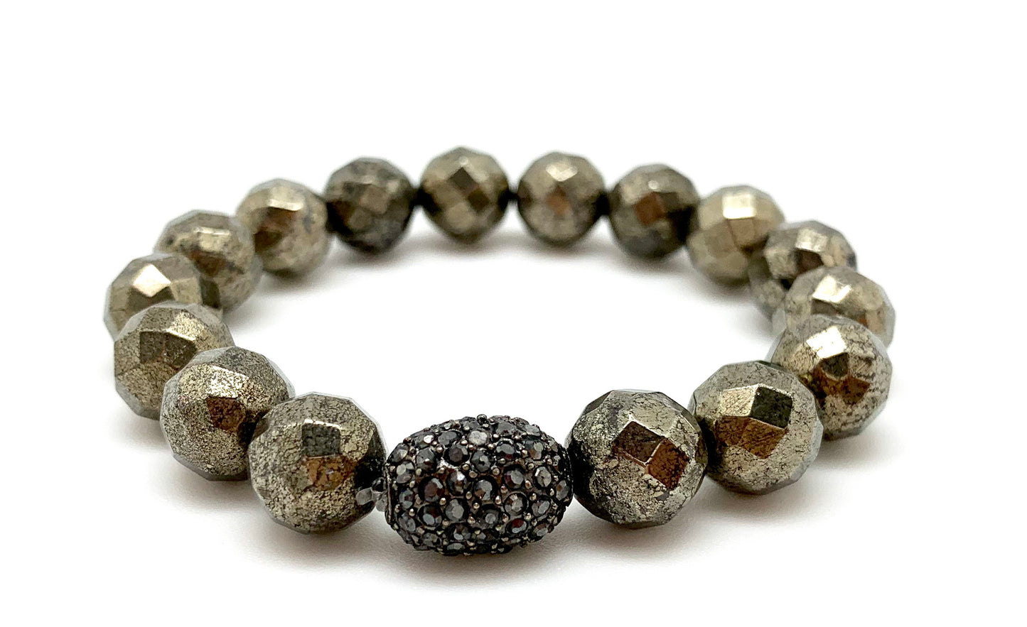 Annie bracelet, pyrite