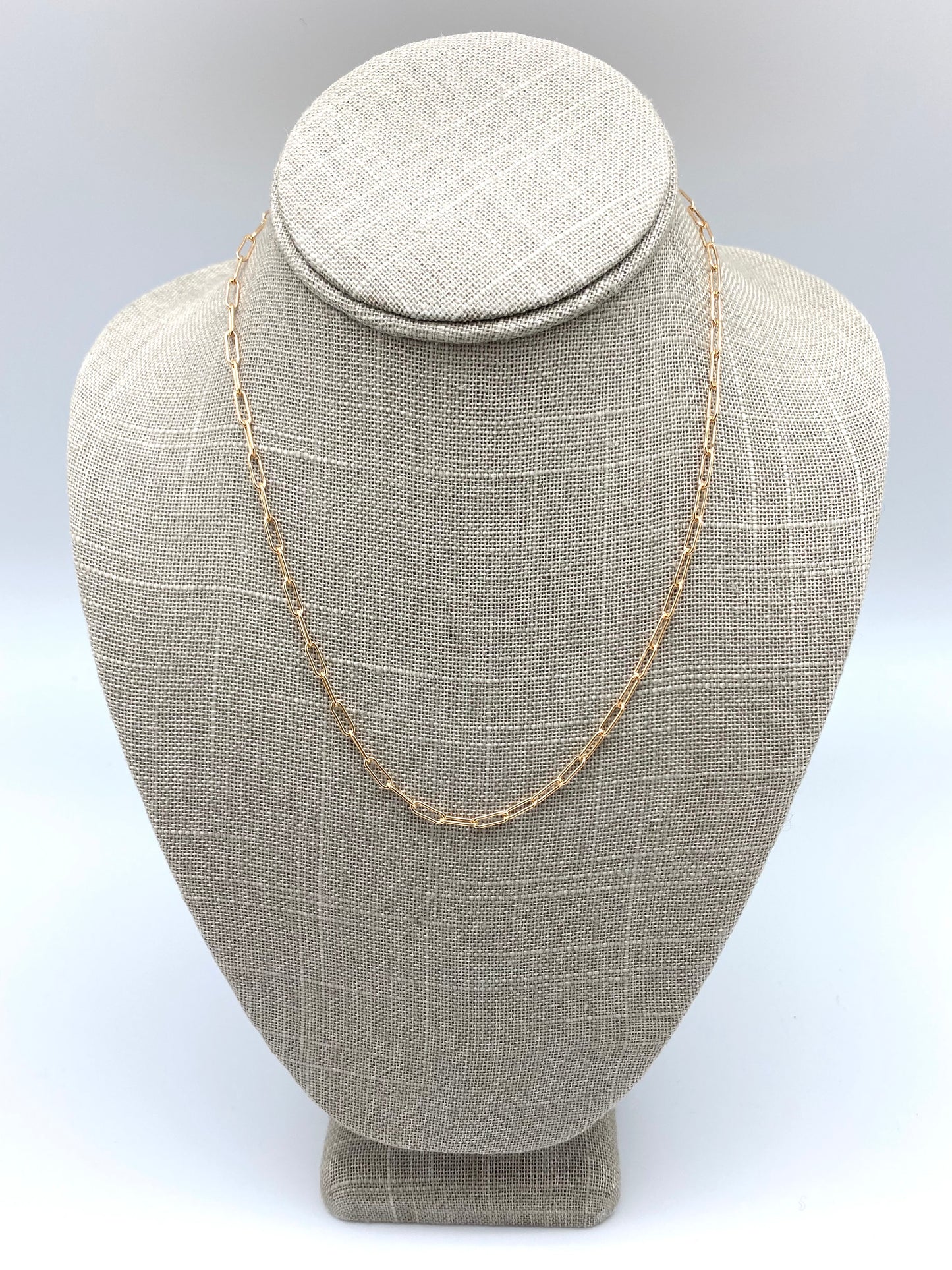Marie Necklace - gold/plain