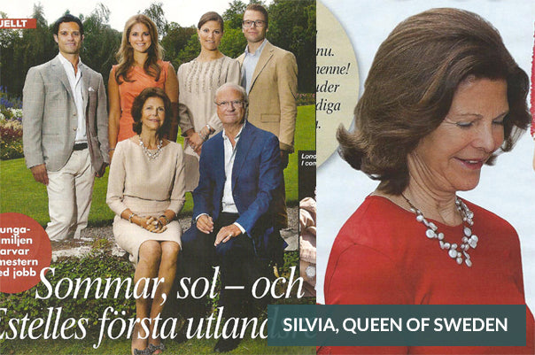 Silvia, Queen of Sweden wears In2!