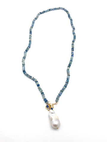 Elin necklace - kyanite