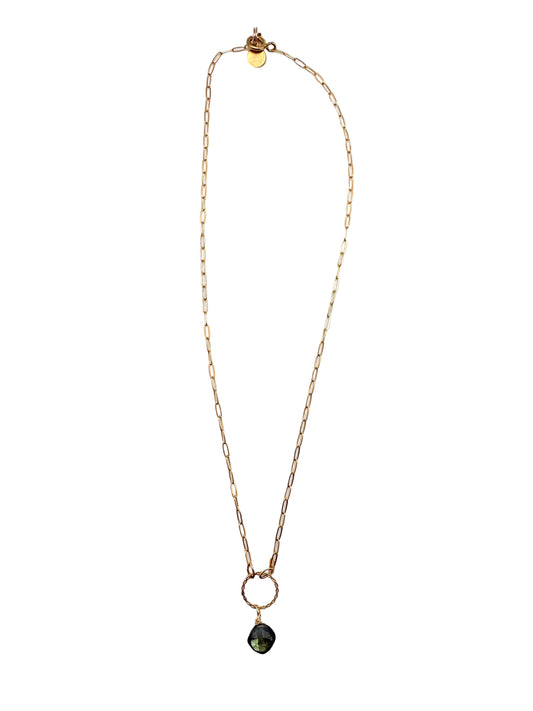 Isabella Petite Necklace - labradorite