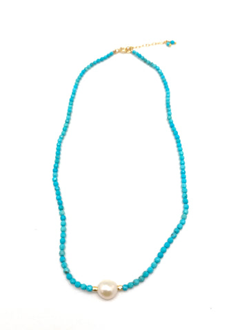 Jenny necklace - turquoise
