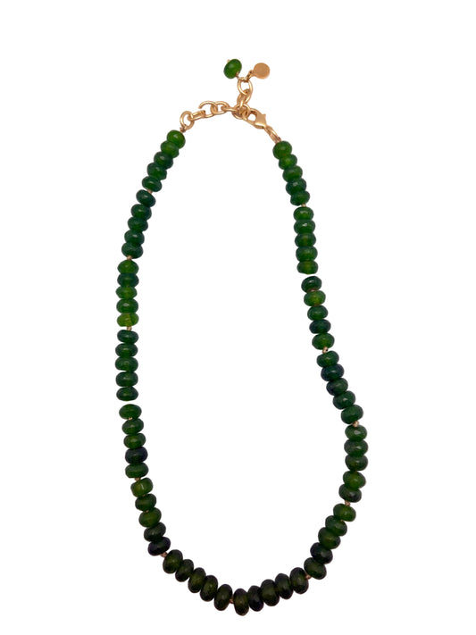 Eva necklace - diopside