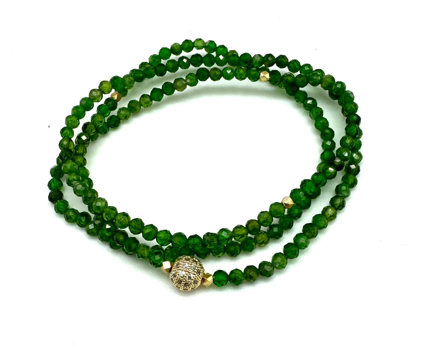 Triple wrap - diopside