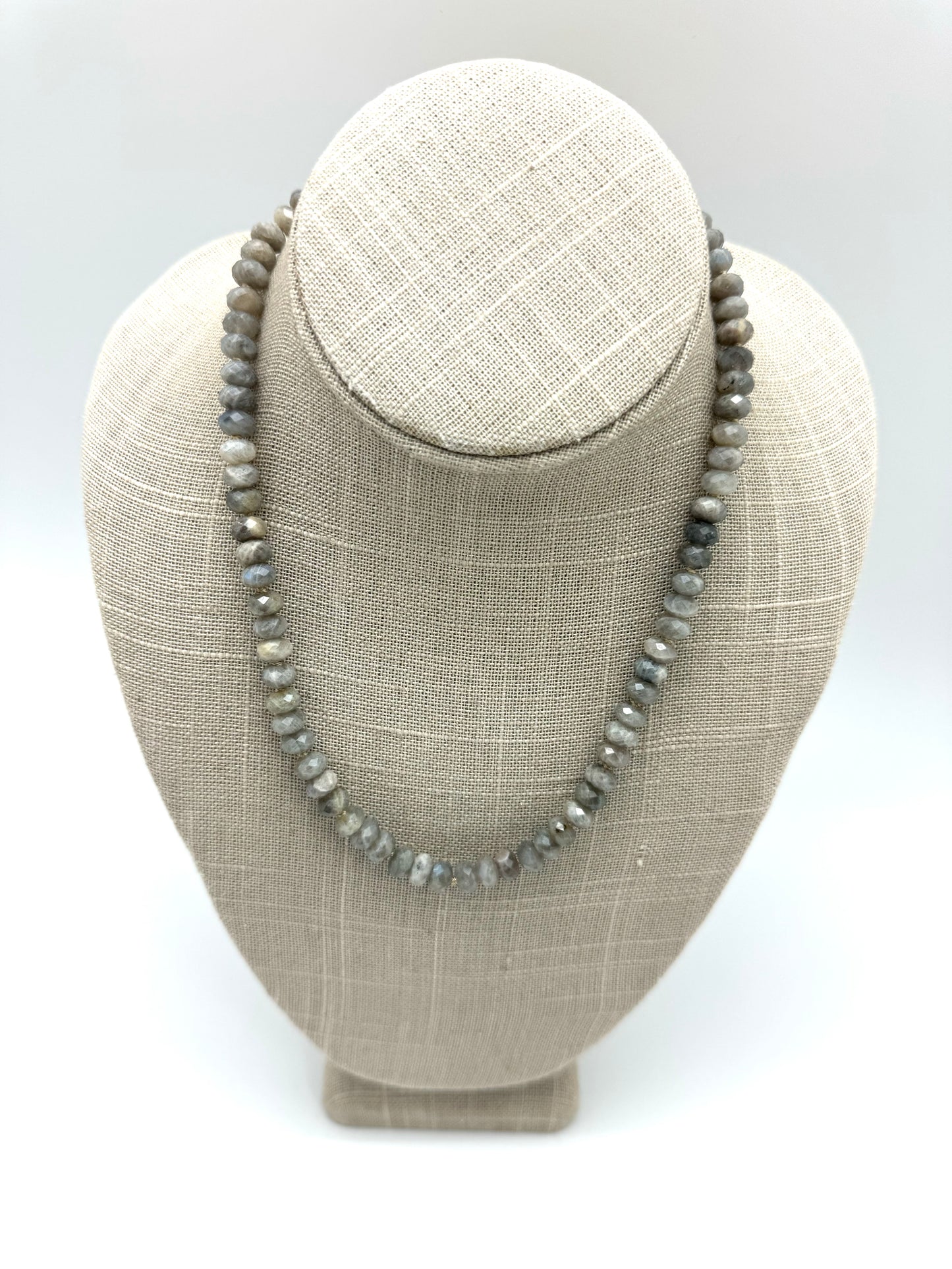 Eva necklace - labradorite