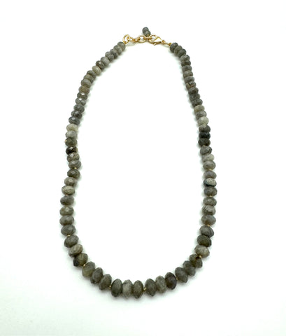 Eva necklace - labradorite