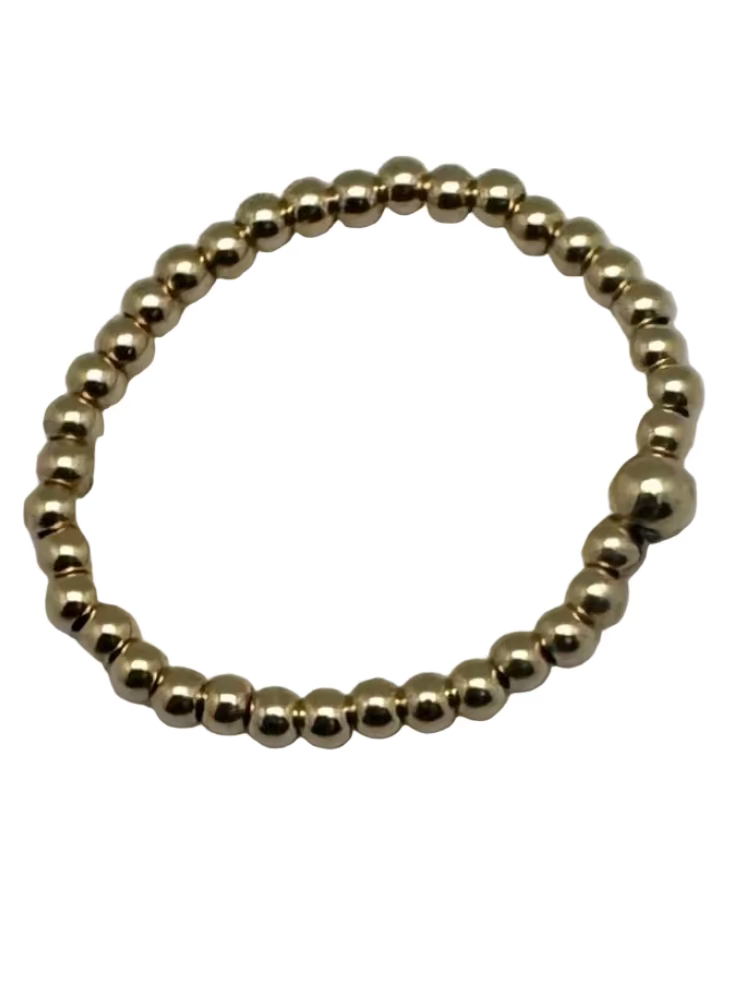 Pippi ring - all gold 2mm