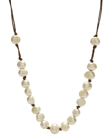 Lotta Chunky Necklace - white