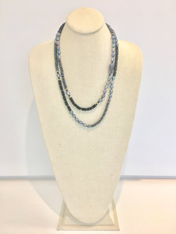 Ulrika necklace - black onyx