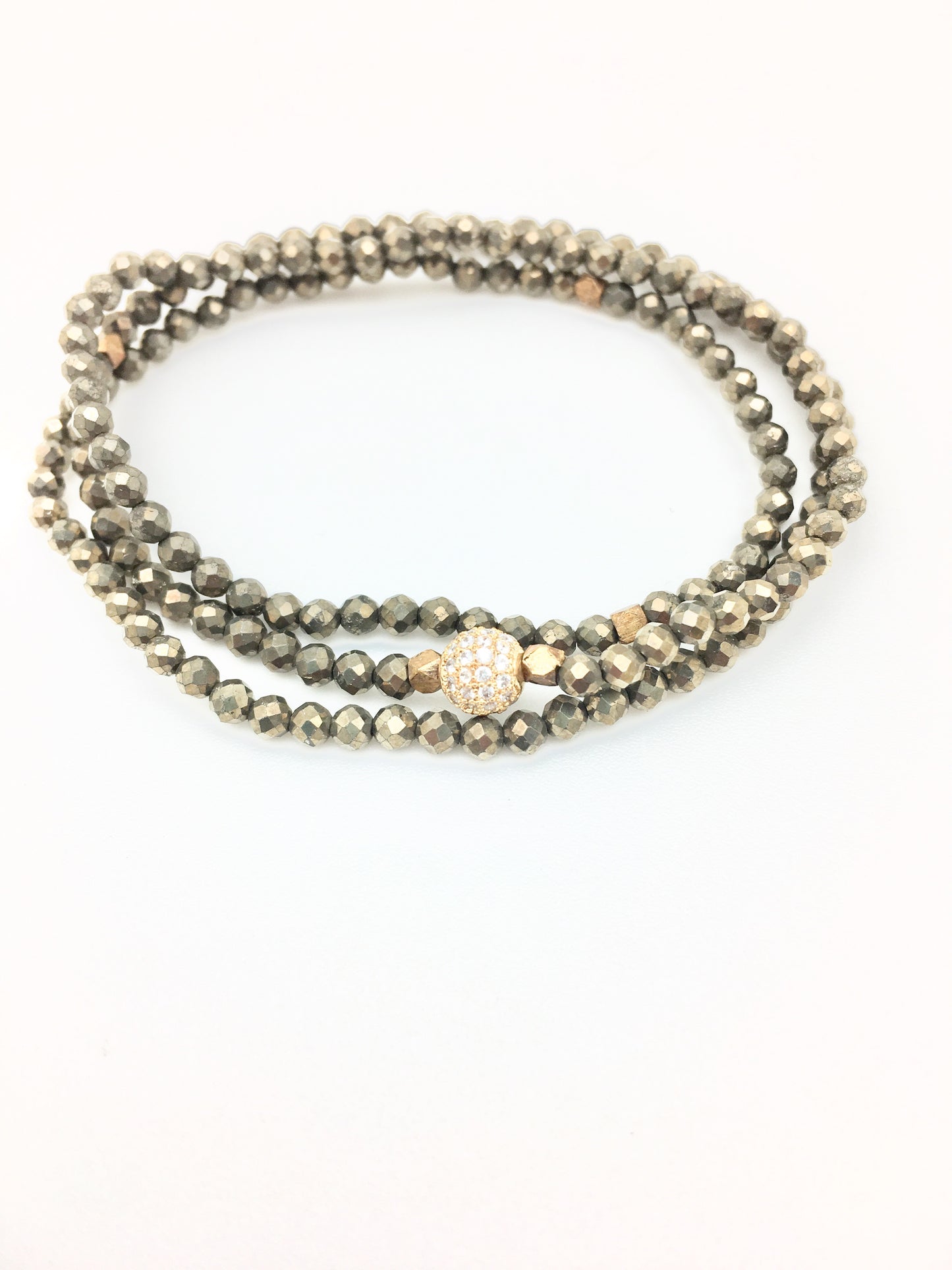 Triple Wrap - pyrite