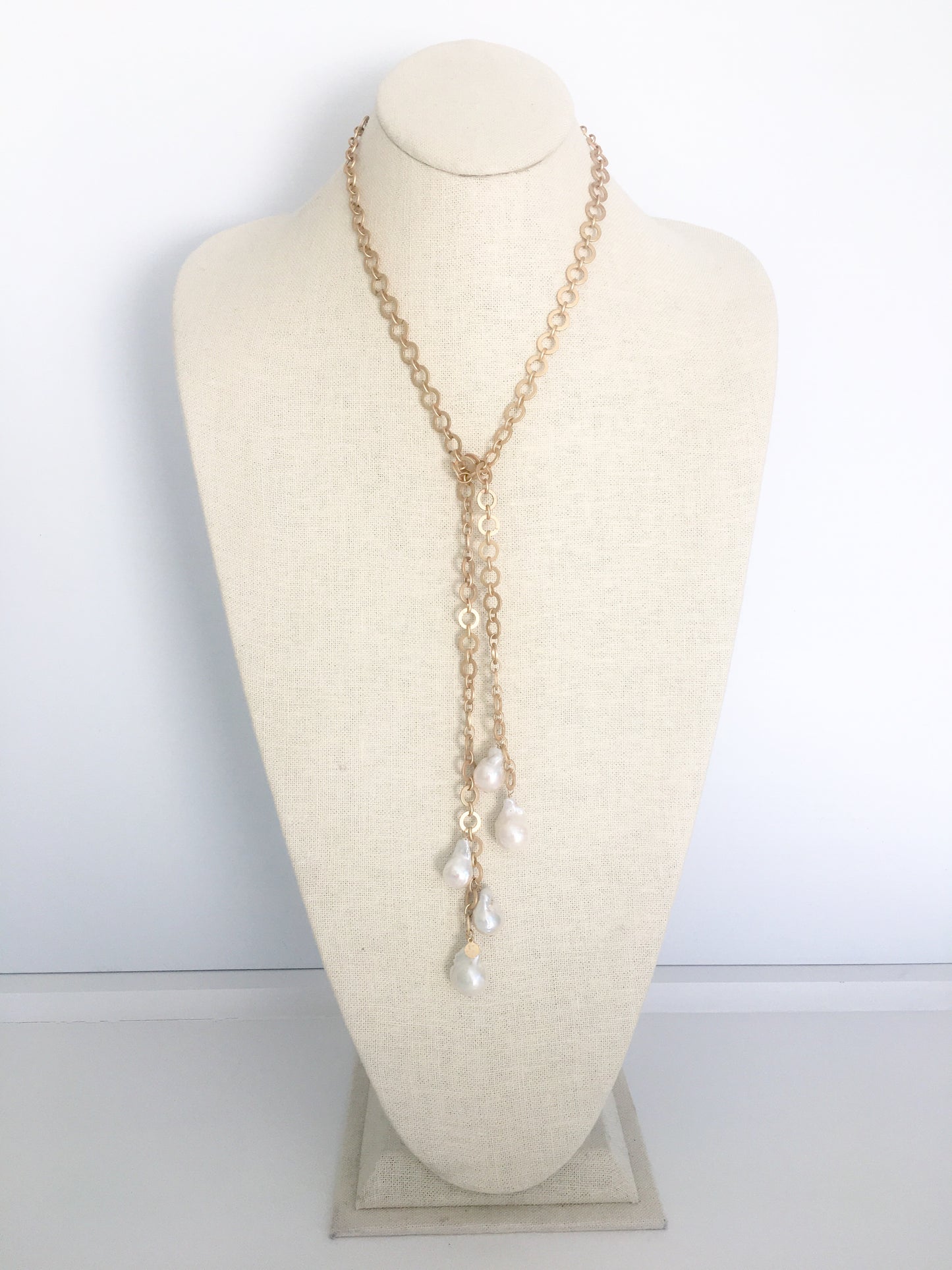 Arabella Lariat - gold