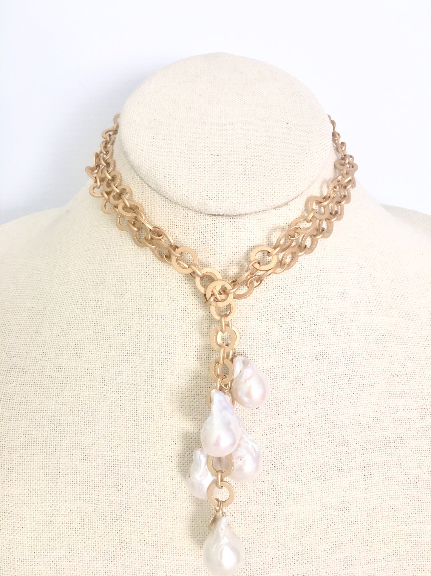 Arabella Lariat - gold