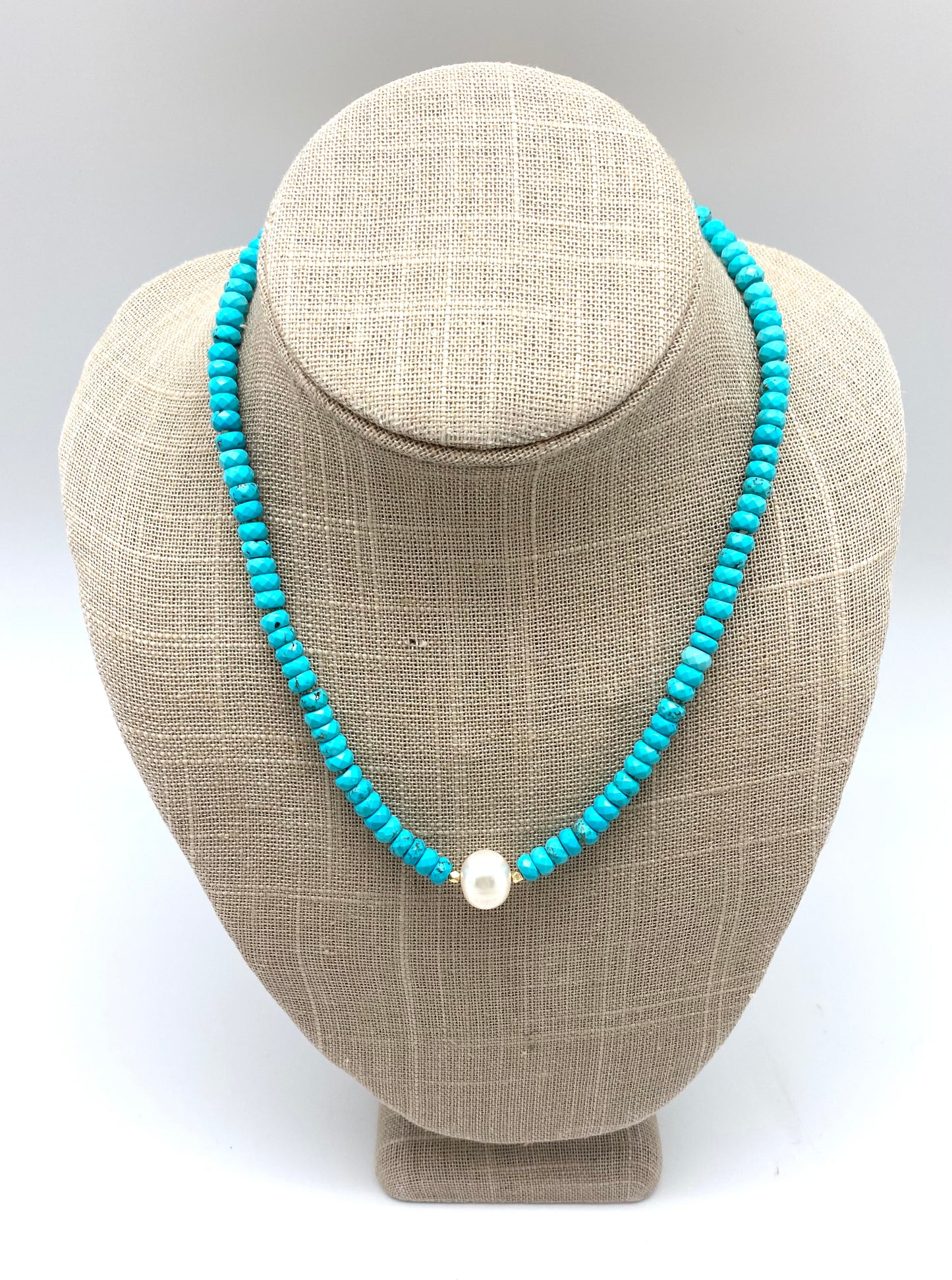 Maja necklace, turquoise