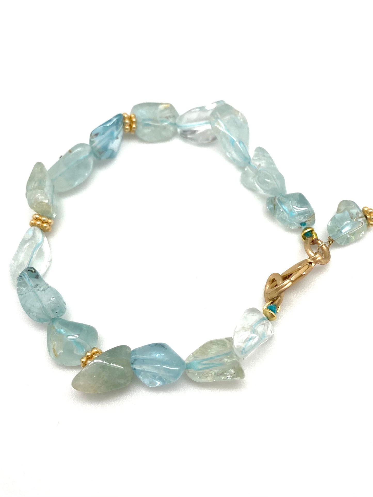 Cilla bracelet - blue topaz