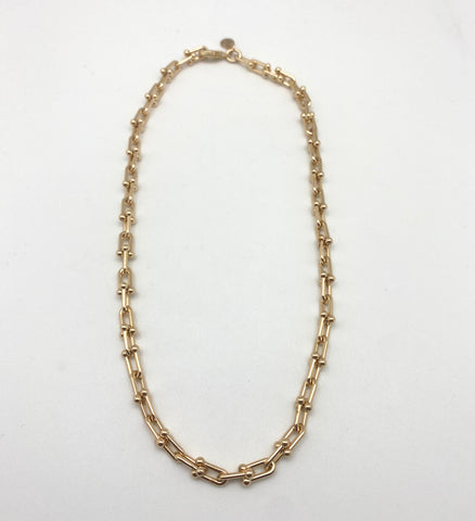 Frederika necklace, plain/short