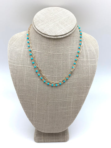 Mariana necklace - turquoise