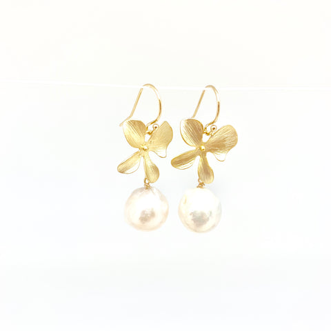 Disa earrings - short/gold
