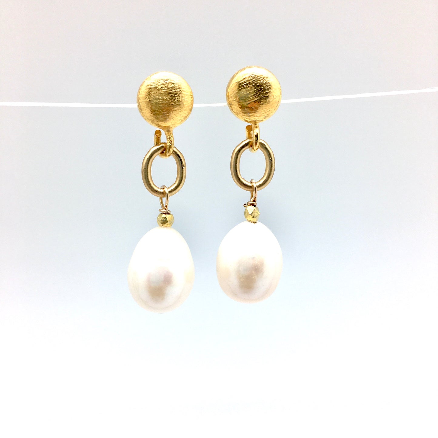 Malin earring - short/gold