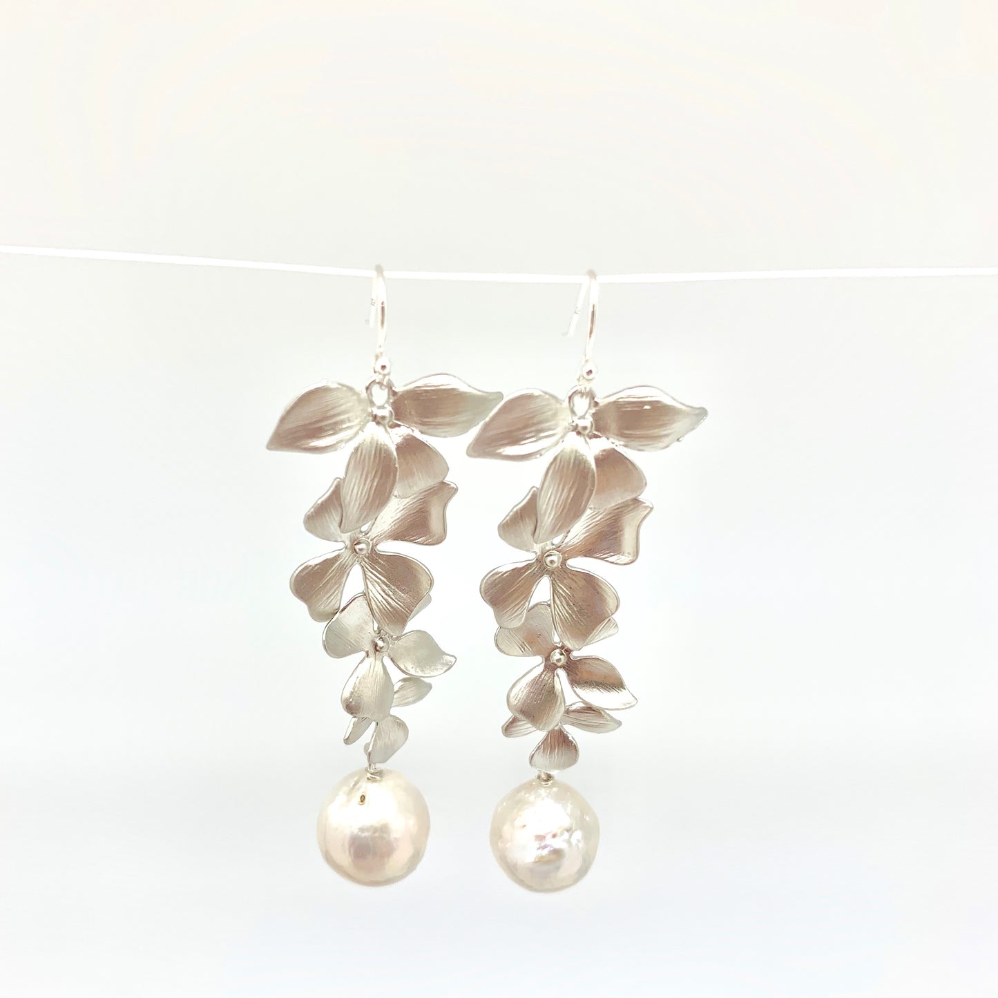 Disa earring - long/silver