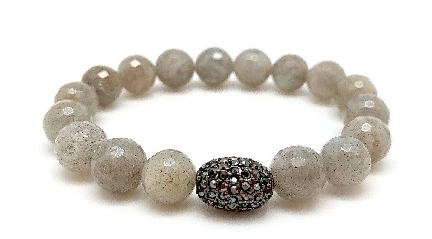 Annie bracelet, labradorite