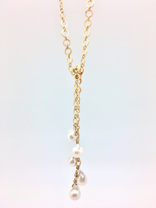 Arabella Lariat - gold